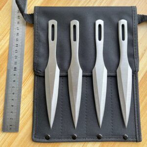 Trainingsset werpmessen Guardian – 4-delig